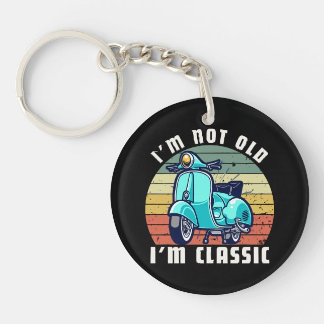 im-not-old-im-classic key ring (Front)
