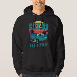 Im not old im classic vespa scooter (Blue) Classic Hoodie