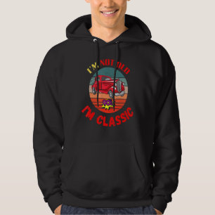 I'm Not Old I'm Classic Vintage Retro 90s Car Fan  Hoodie