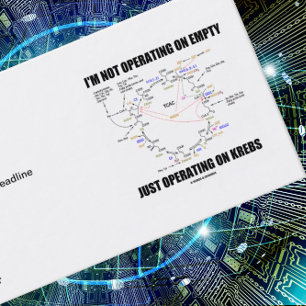 I'm Not Operating On Empty Just Operating On Krebs Business Card