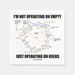I'm Not Operating On Empty Just Operating On Krebs Napkin
