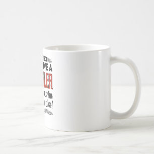 i'm not perfect but i drive a chrysler which means coffee mug