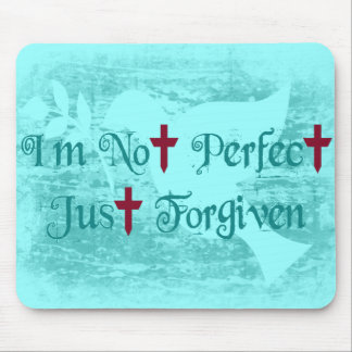 I'm Not Perfect Mouse Pad