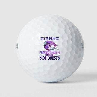 I'm Not Procrastinating I'm Doing Side Quests Golf Balls