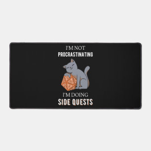 I'm Not Procrastinating I'm Doing Side Quests III Desk Mat