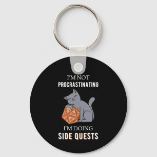 I'm Not Procrastinating I'm Doing Side Quests III Key Ring