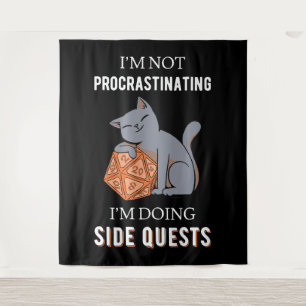 I'm Not Procrastinating I'm Doing Side Quests III Tapestry