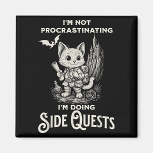Im Not Procrastinating Im Doing Side Quests Rpg Ga Magnet