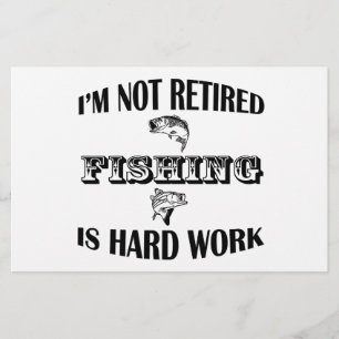 I'm Not Retired Stationery