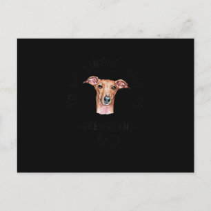 Im Not Single I Have My GREYHOUND Valentines Day T Holiday Postcard