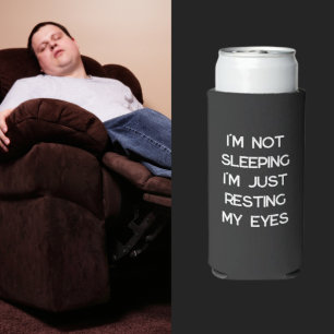 I'm Not Sleeping Funny Dad Seltzer Can Cooler