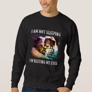 Im Not Sleeping Im Just Resting My Eyes Dad Tee
