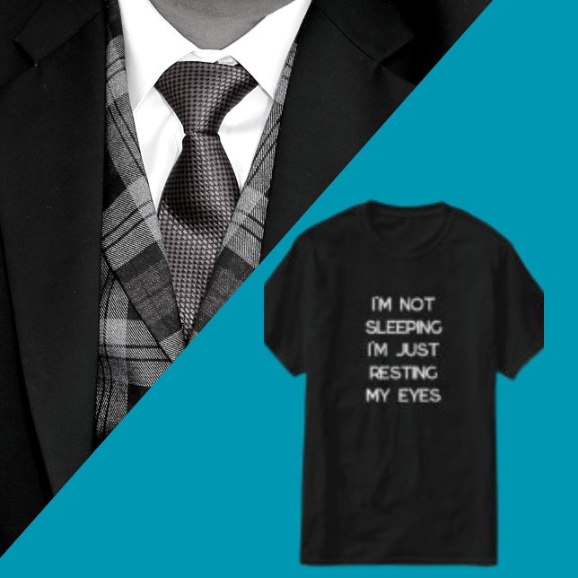 I'm Not Sleeping Resting My Eyes Funny Dad T-Shirt (Creator Uploaded)