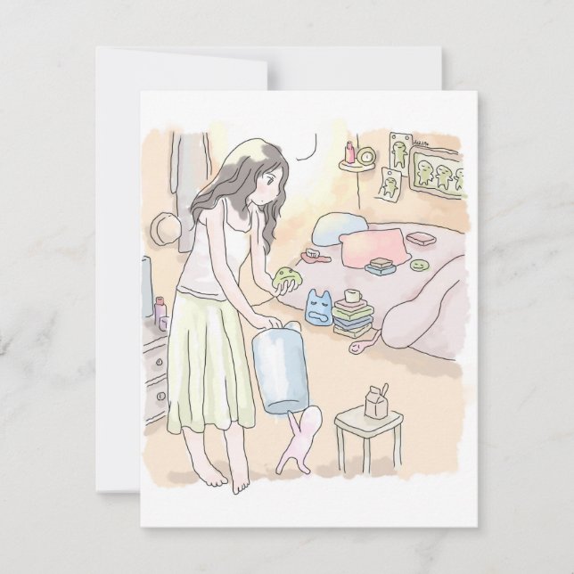 I'm not sure invitation (Front)