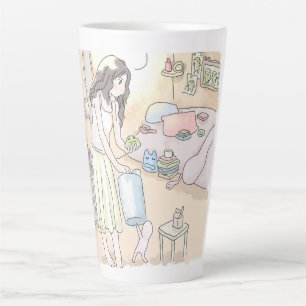 I'm not sure latte mug