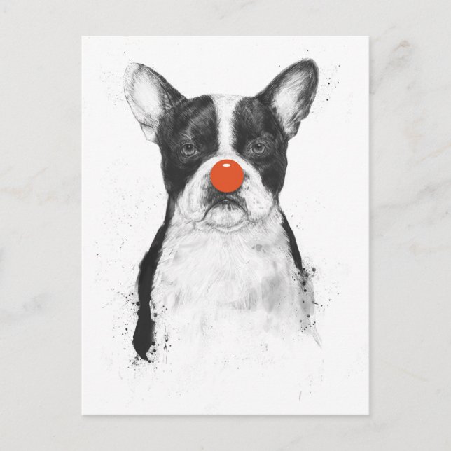 I'm not your clown postcard (Front)