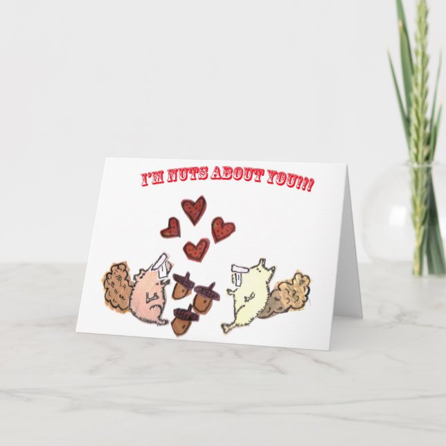 IM NUTS ABOUT YOU CARD (Front)