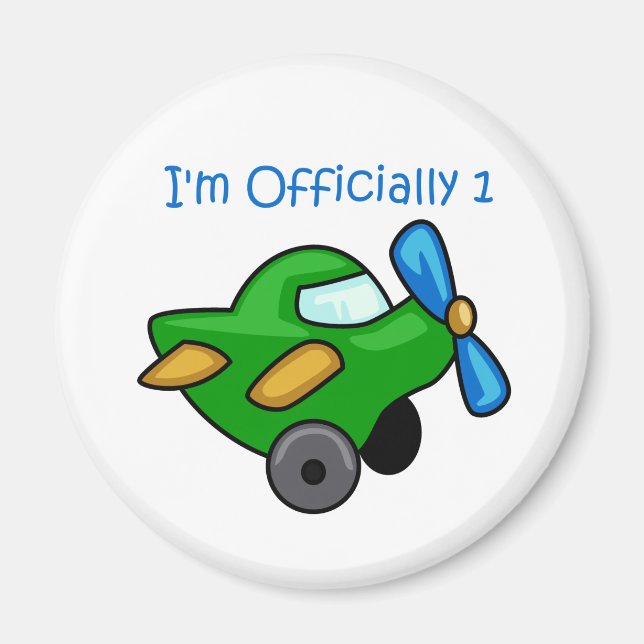 I'm Officially 1, Jet Plane Magnet (Front)