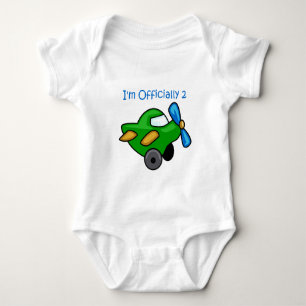 I'm Officially 2, Jet Plane Baby Bodysuit
