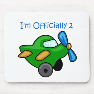 I'm Officially 2, Jet Plane Mouse Pad