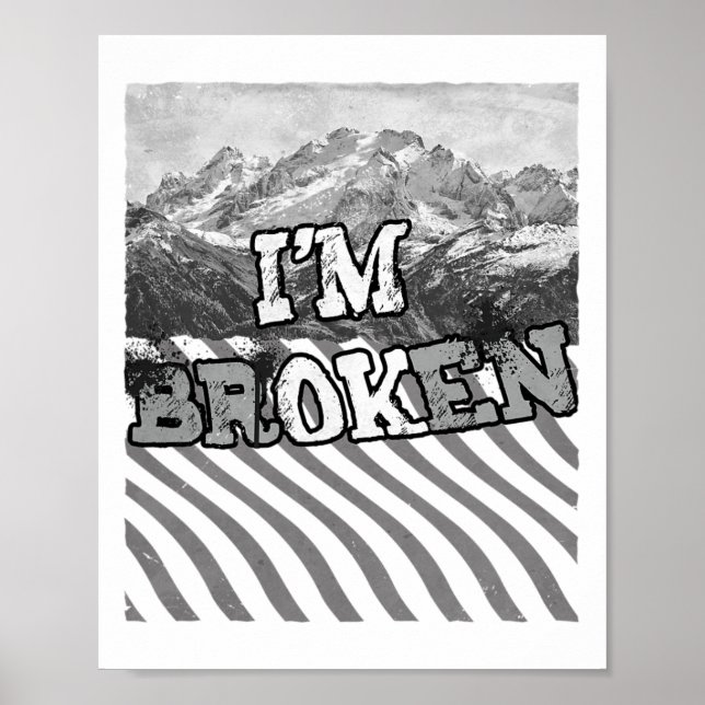 I'm Ok Broken-im Broken  Poster (Front)