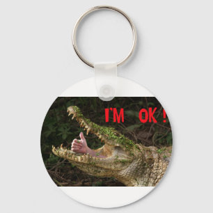 I'm ok ! key ring