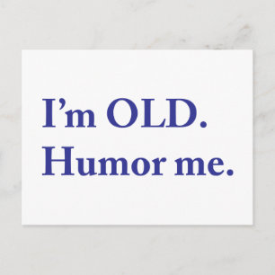 I'm OLD. Humour me. Postcard