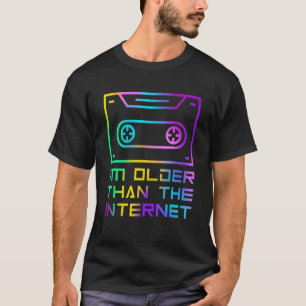 I'm Older Than The Internet Vintage Cassette Tape T-Shirt