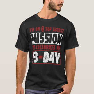 I'm On A Top Secret Mission Birthday Celebration