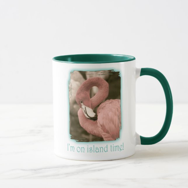 I'm on Island Time Mug (Right)