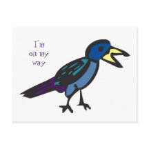 I'm on my way birdie