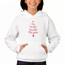 I'm on the Nice List Sweatshirt - Holiday Edition