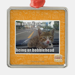 Im on ur dash metal tree decoration