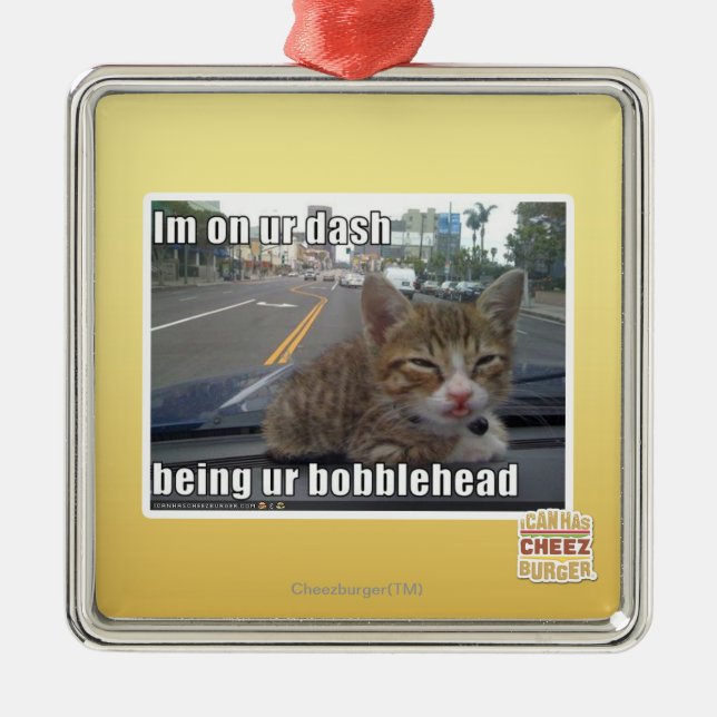 Im on ur dash metal tree decoration (Front)