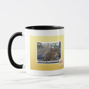 Im on ur dash mug
