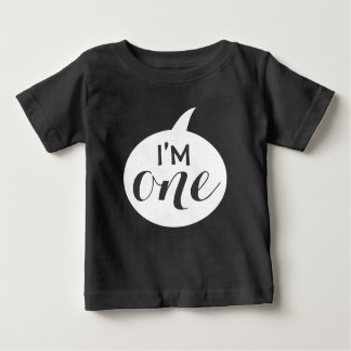 "I'M One" 1st Birthday Baby Baby T-Shirt