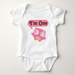 Im One Birthday Gift Idea Baby Bodysuit