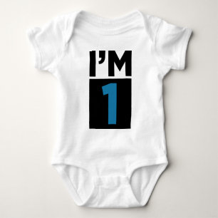 I'm One Blue First Birthday Shirt