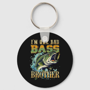 I'm One D B Brother B Fishing Gift For Fish Lovers Key Ring