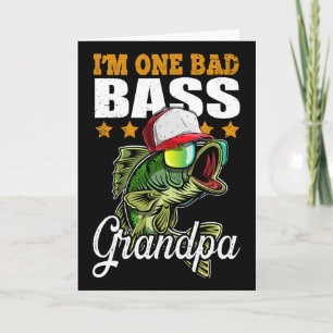 I'm One D B Grandpa B Fishing Father's Day Gift Card