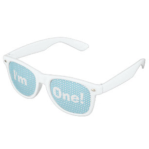 "I'm One!" Party Shades (blue)
