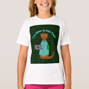 I'm Otter-ly Into Tech T-Shirt