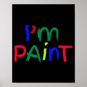 Im Paint Matching I Love To Finger Paint Couple Va Poster