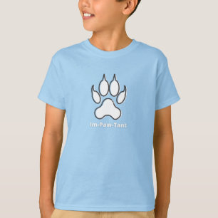 Im-Paw-Tant Kids' Basic T-Shirt