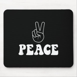 Im Peace Funny Matching Couples Outfit For Wife Mouse Pad