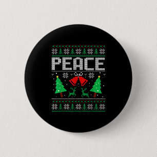 Im Peace - I Come In Peace Couple Matching Ugly Ch 6 Cm Round Badge