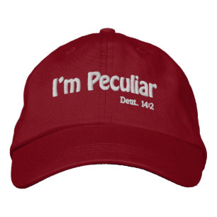 I'm Peculiar  Customise It  Embroidered Hat