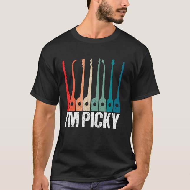 I'm Picky Locksmithing Lock Picking Locksmith T-Shirt (Front)