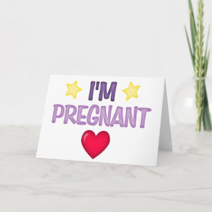I'm Pregnant Announcement