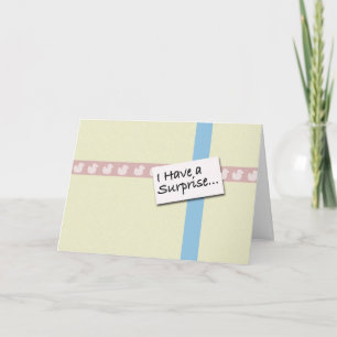 I'm Pregnant April Fools Day Card